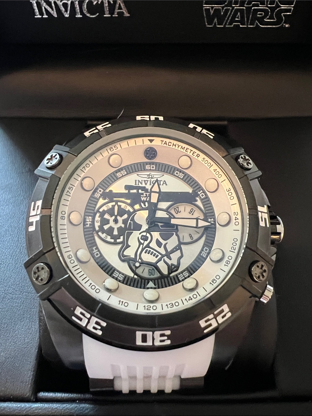 Invicta Star Wars Limited Edition Watch - Black & White Accents - Picture 3 of 4
